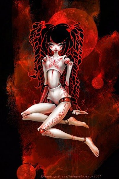 Марионетка рисунок