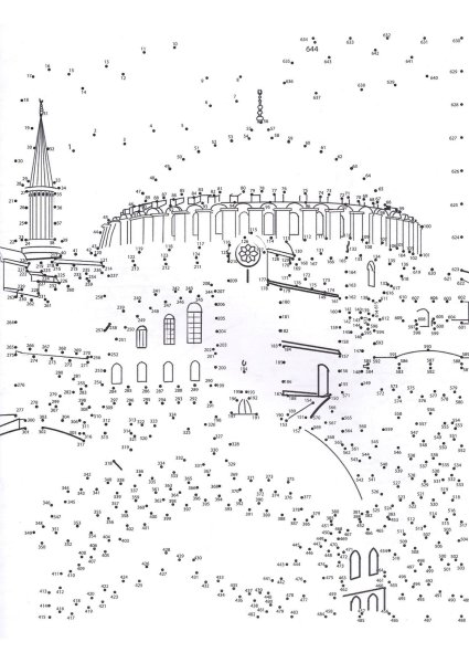 Соединение по точкам сложные