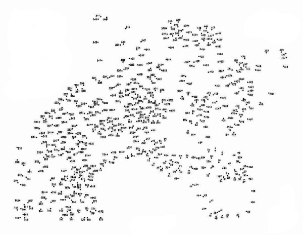 Соединить по точкам сложные