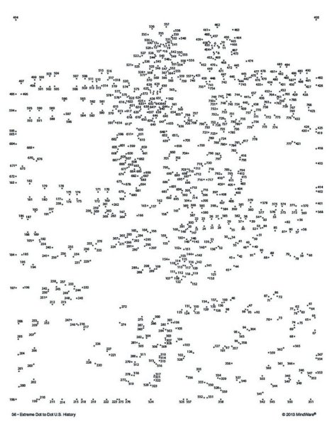 Рисунки по точкам с цифрами