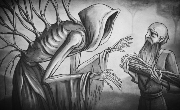 Разговор со смертью картина