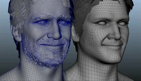 Ретопология 3в