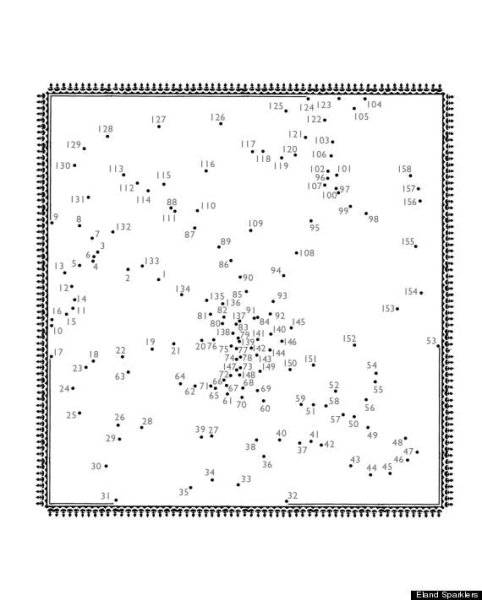 Рисование по цифрам сложные