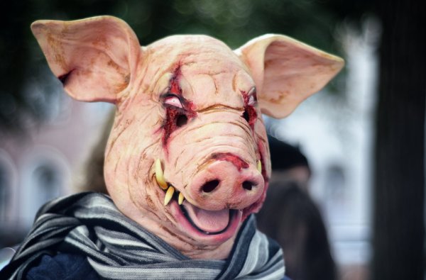 Призрак свиньи Тревор Хендерсон