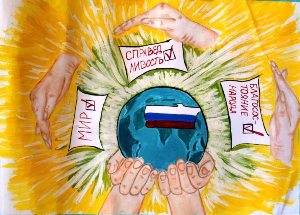 Конкурс рисунков выборы глазами детей 2020