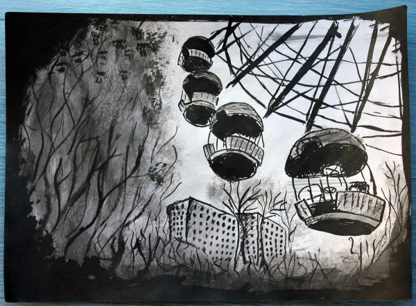 Чернобыль зона отчуждения Припять