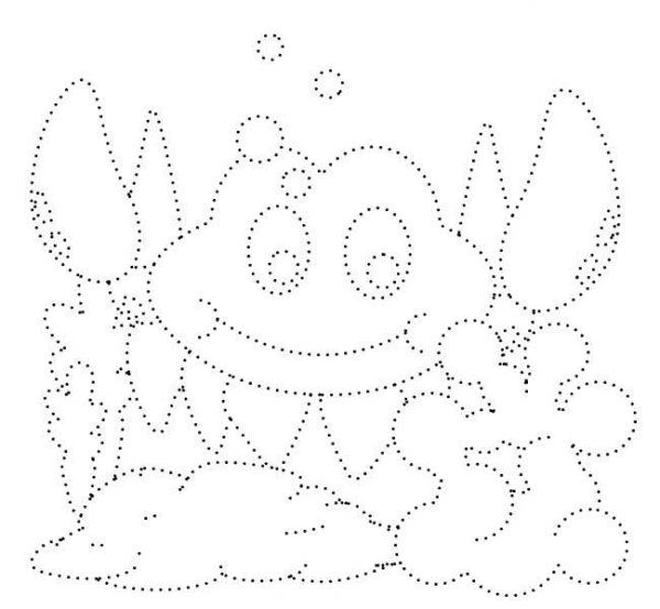 Рисование по точкам для детей