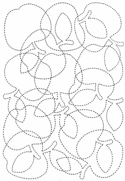 Обводка и раскрашивание предметов