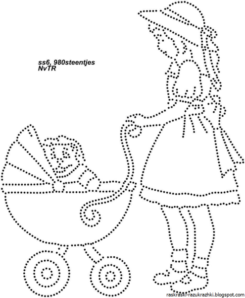 Обводки для девочек