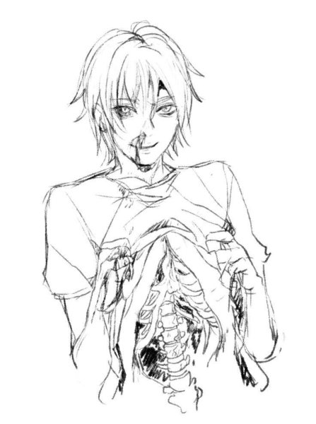 Парень в очках с бородой арт