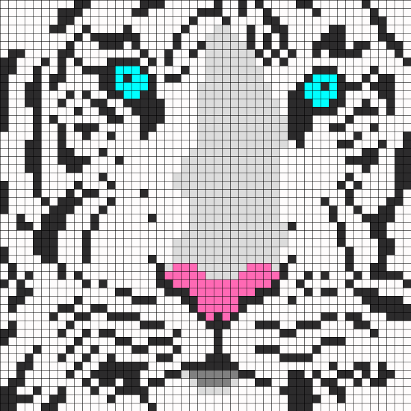 Картинки по клеточкам сложные