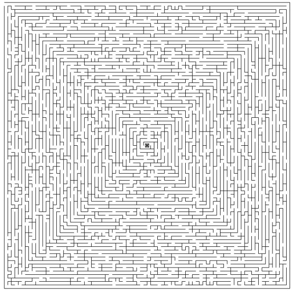 Лабиринт объемный