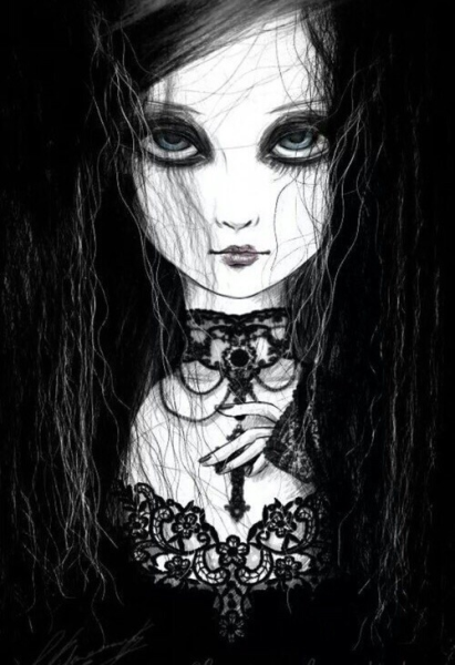 Готические рисунки