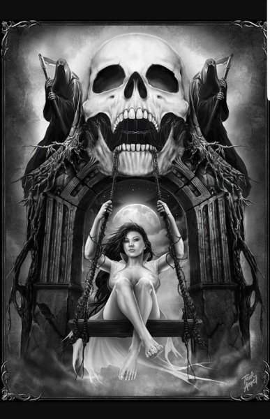 Готика стиль рисования