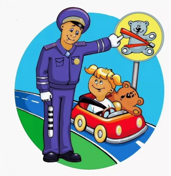 Детские рисунки на тему ГИБДД