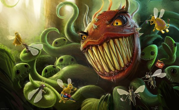 Дракон росянка