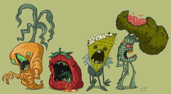 Овощи монстры