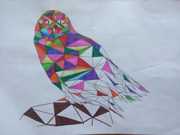 Рисование треугольниками