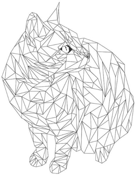 Геометрические фигуры животных