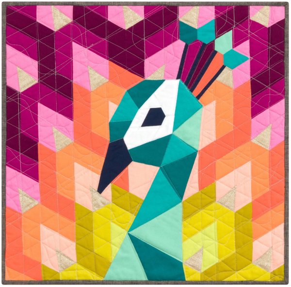 Абстрактная композиция из геометрических фигур