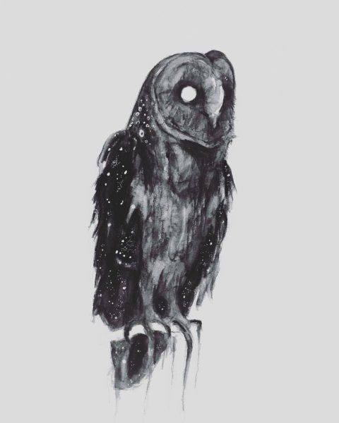 Страшная Сова арт