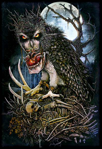 Злая Сова тату