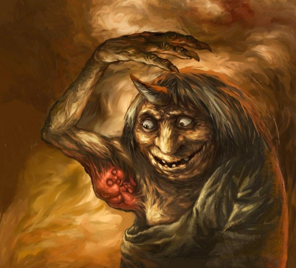 Славянская мифология существа Анчутка