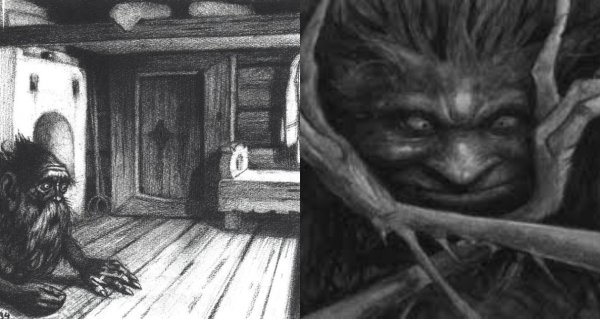 Дом бабы яги страшный