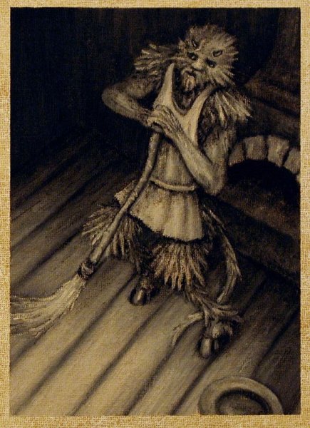 Барабашка рисунок