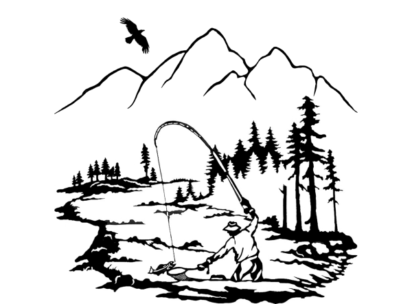 Пейзажи для выжигания по дереву