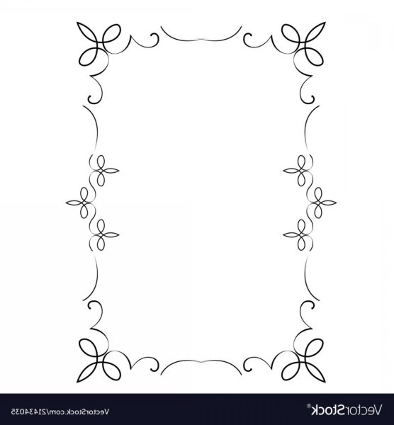 Рамки узоры для ворда
