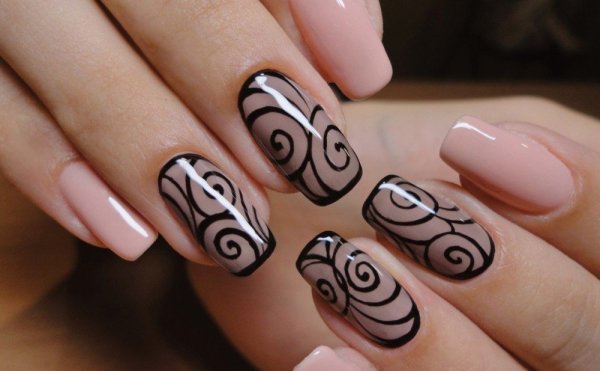 Узоры на ногтях