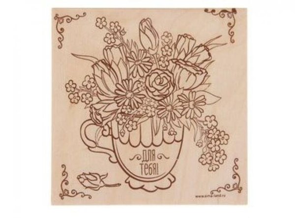 Контуры для выжигания по дереву