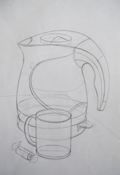 Наброски бытовых предметов
