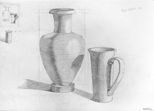 Крынка Академический рисунок