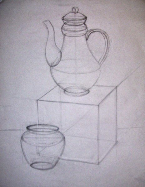 Предметы для рисования натюрморта