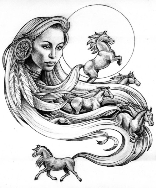 Красивые эскизы для выжигания