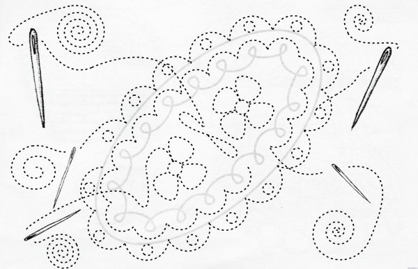 Обвести узоры для дошкольников