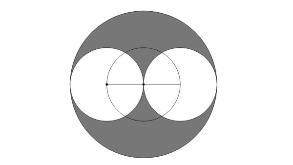 Животные из окружностей циркулем