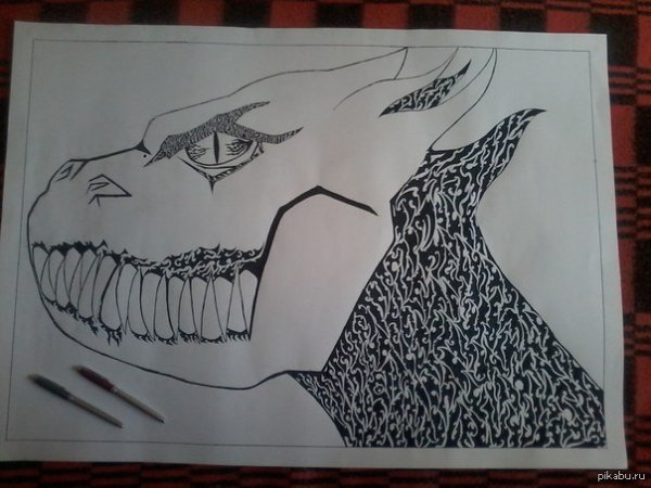 Необычные рисунки красками