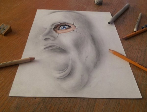 Рисунки красками