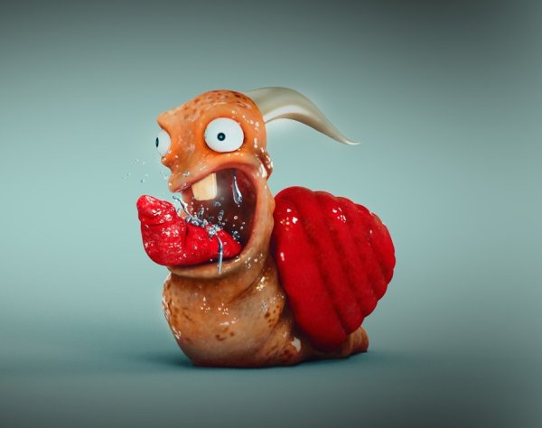 Страшная улитка