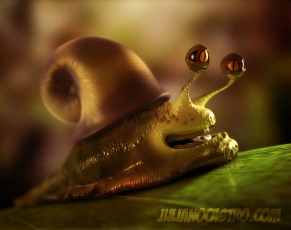 Страшная улитка