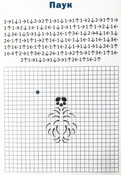 Рисунки по стрелочкам