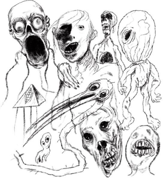 Страшные рисунки Кенн Мортенсен