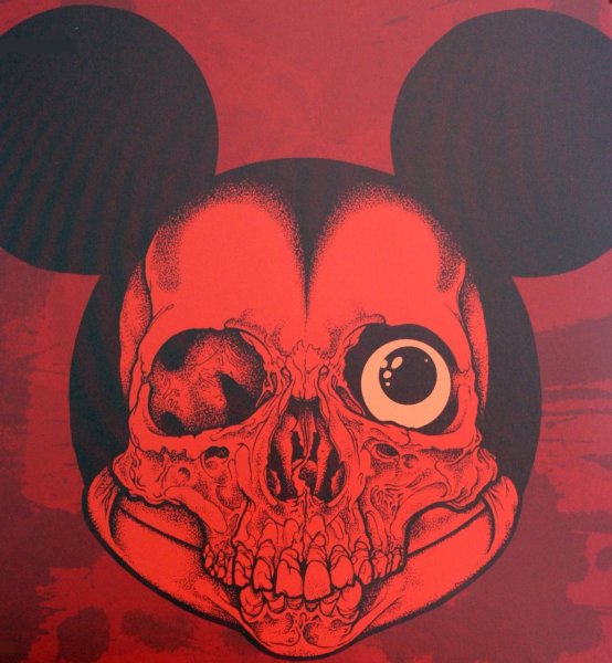 Повешенный Микки Маус