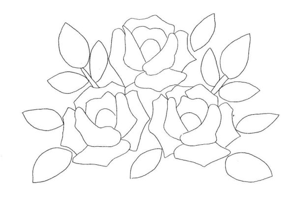 Аппликация из ткани цветы шаблоны