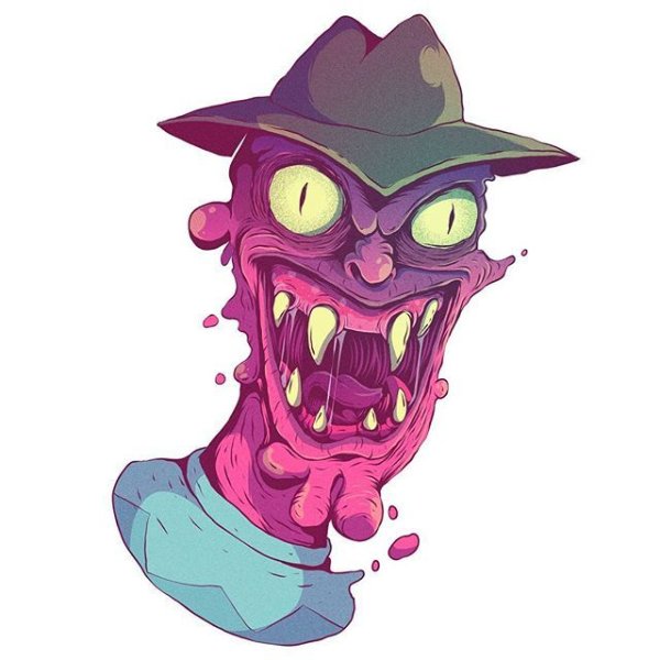 Скэри Терри стикер