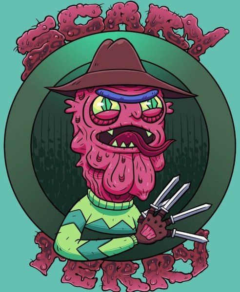 Скэри Терри стикер