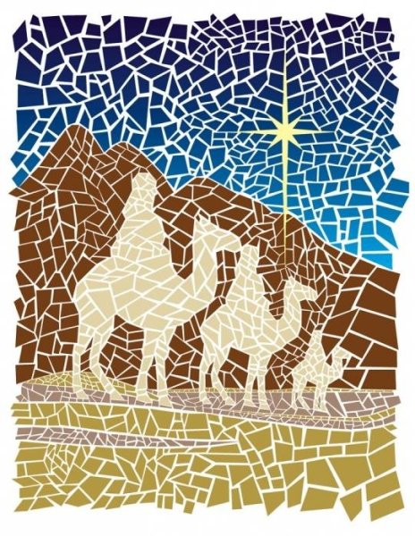 Аппликация мозаика